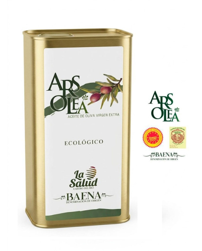 Caja De 4 Latas 1L Virgen Extra Ecológico - Ars Olea